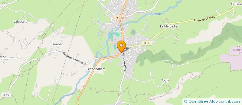 localisation de l'entreprise COMITE D'AMBIANCE JUSSACOISE à JUSSAC