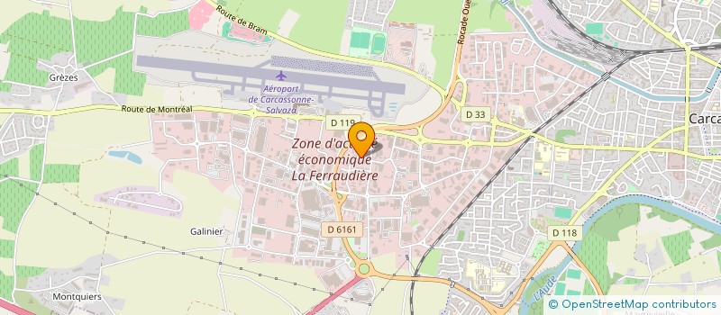 localisation de l'entreprise COMITE D AMIS EMMAUS CARCASSONNE à CARCASSONNE