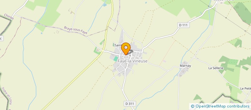 localisation de l'entreprise COMITE D'ANIMATION  JAULNAY