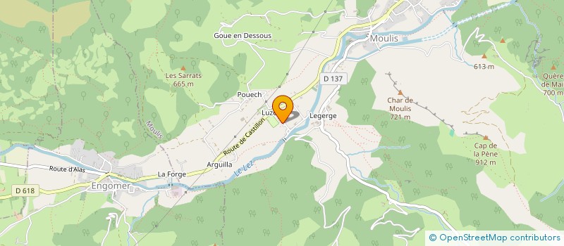 localisation de l'entreprise COMITE D ANIMATION DE BEAUREGARD à SAINT-GIRONS