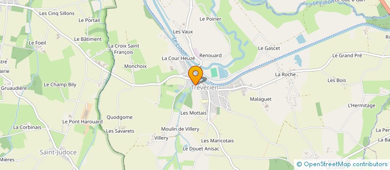 localisation de l'entreprise COMITE D'ANIMATION DE CARDROC  CARDROC