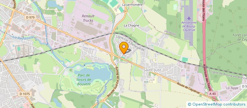 localisation de l'entreprise COMITE D'ANIMATION DE L'ALAGNIER à BOURG-EN-BRESSE