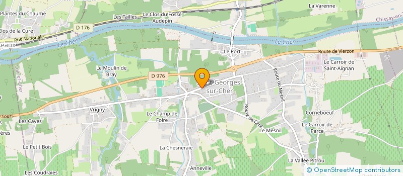 localisation de l'entreprise COMITE D'ANIMATION DE SAINT-GEORGES-SUR-CHER  SAINT-GEORGES-SUR-CHER