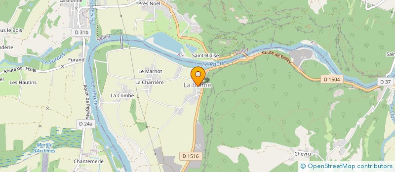 localisation de l'entreprise COMITE D'ANIMATION DE VERTHEMEX  VERTHEMEX