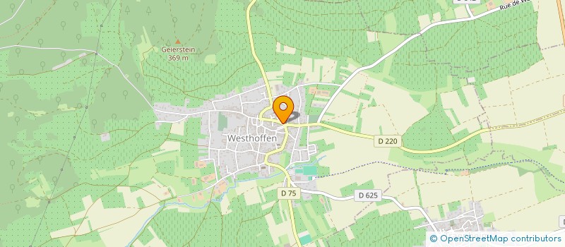localisation de l'entreprise COMITE D'ANIMATION DE WESTHOFFEN  WESTHOFFEN