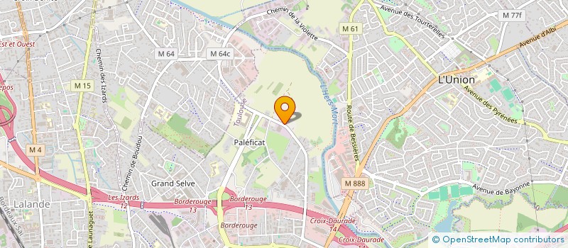 localisation de l'entreprise COMITE D'ANIMATION DES FETES DE TOULOUSE à TOULOUSE