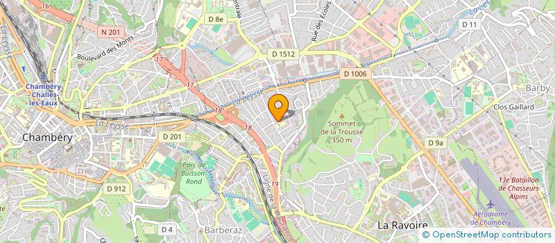 localisation de l'entreprise COMITE D ANIMATION DES PARENTS DE LA CONCORDE C.A.P. CONCORDE  BARBERAZ