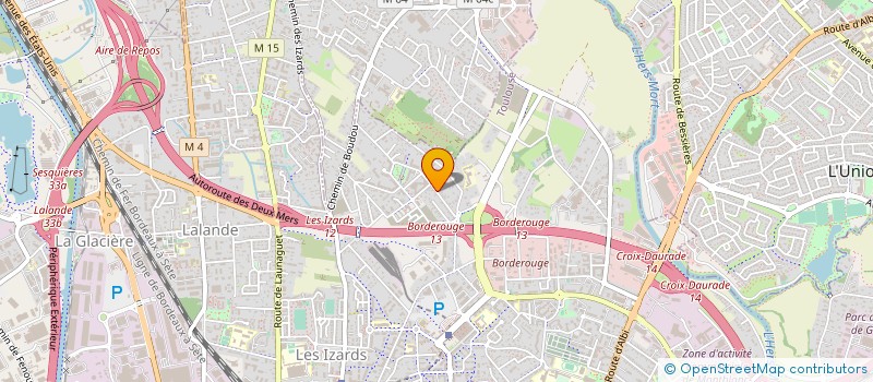 localisation de l'entreprise COMITE D'ANIMATION DU GRAND SELVE à TOULOUSE