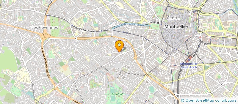 localisation de l'entreprise COMITE D ANIMATION ET DE PREVENTION GELY FIGUEROLLES à MONTPELLIER
