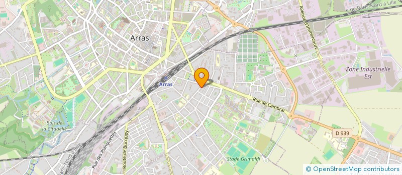 localisation de l'entreprise COMITE D'ANIMATION RIETZ SAINT SAUVEUR à ARRAS