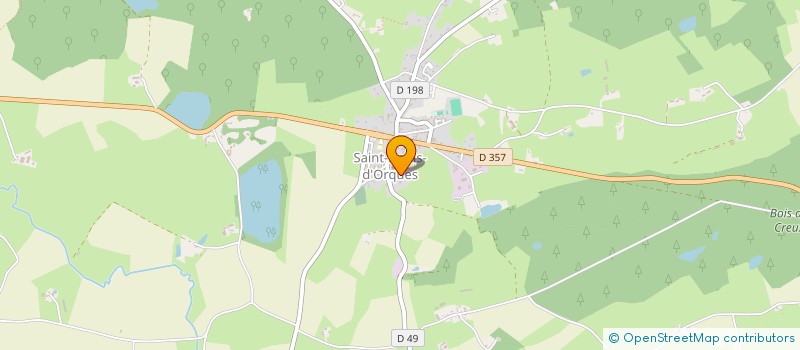 localisation de l'entreprise COMITE D'ANIMATIONS  SAINT-DENIS-D'ORQUES