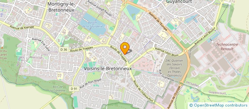 localisation de l'entreprise COMITE D'ASSISTANCE LIBANAIS à VOISINS-LE-BRETONNEUX
