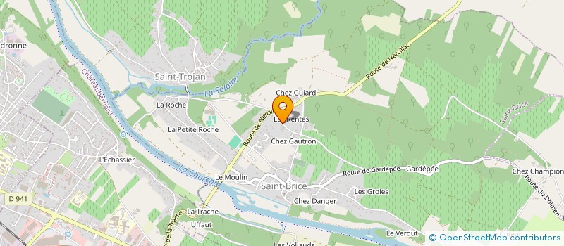 localisation de l'entreprise COMITE D'ENDURANCE EQUESTRE REGIONAL à SAINT-BRICE