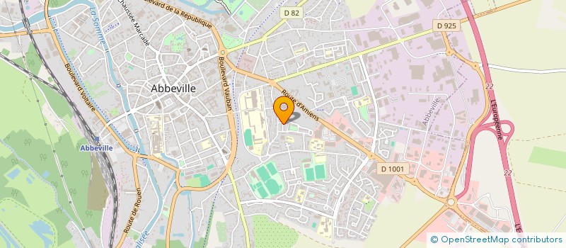 localisation de l'entreprise COMITE D ENTENTE DES ANCIENS COMBATTANTS D ABBEVILLE à ABBEVILLE
