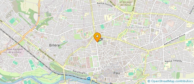 localisation de l'entreprise COMITE D'ENTENTE DES ANCIENS COMBATTANTS ET VICTIMES DE GUERRE DE PAU à PAU