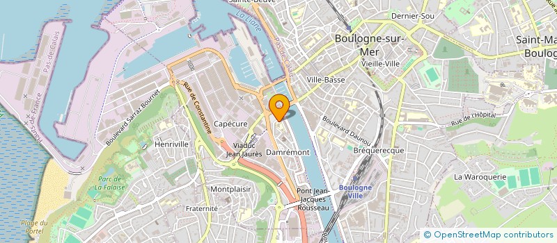 localisation de l'entreprise COMITE D'ENTENTE DES ASSOCIATIONS D'ANCIENS COMBATTANTS ET VICTIMES DU BOULONNAIS à BOULOGNE-SUR-MER