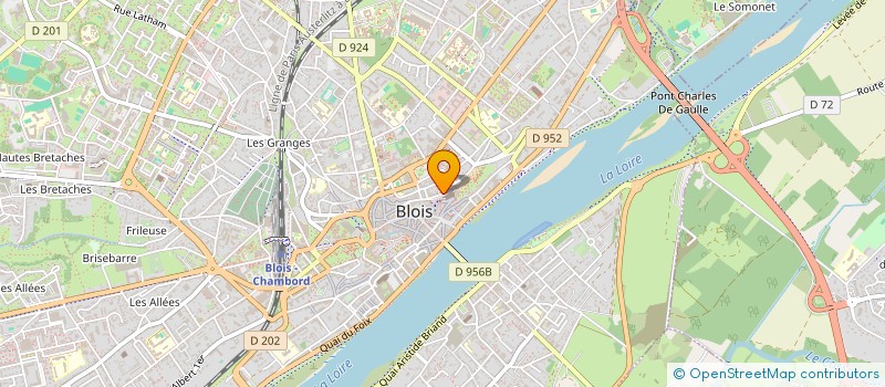 localisation de l'entreprise COMITE D ENTENTE DES ASSOCIATONS PATRIOTIQUES  BLOIS