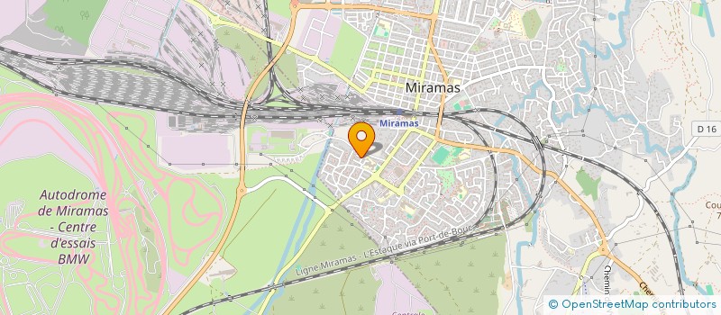 localisation de l'entreprise COMITE D'ENTREPRISE à MIRAMAS