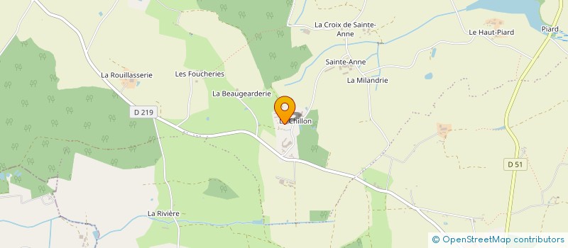localisation de l'entreprise COMITE D ENTREPRISE à VAL D'ERDRE-AUXENCE