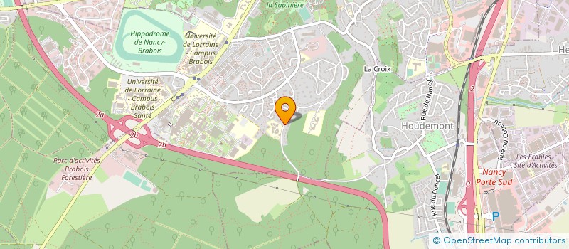 localisation de l'entreprise COMITE D ENTREPRISE AEIM à VANDŒUVRE-LES-NANCY