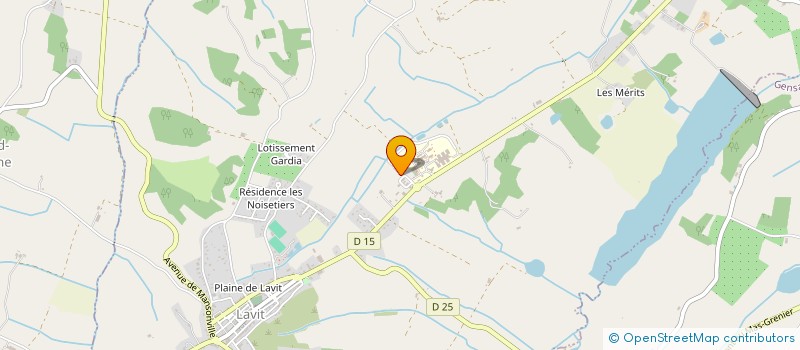 localisation de l'entreprise COMITE D ENTREPRISE APIM  LAVIT