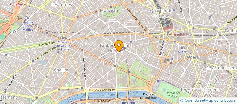 localisation de l'entreprise COMITE D'ENTREPRISE AXARE  PARIS