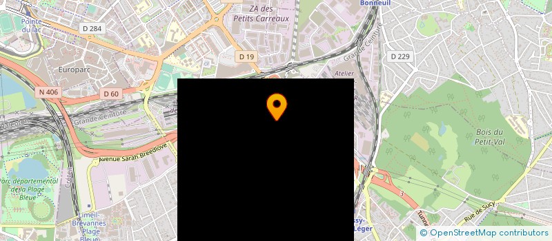 localisation de l'entreprise COMITE D'ENTREPRISE BOBIN SA à BOISSY-SAINT-LEGER