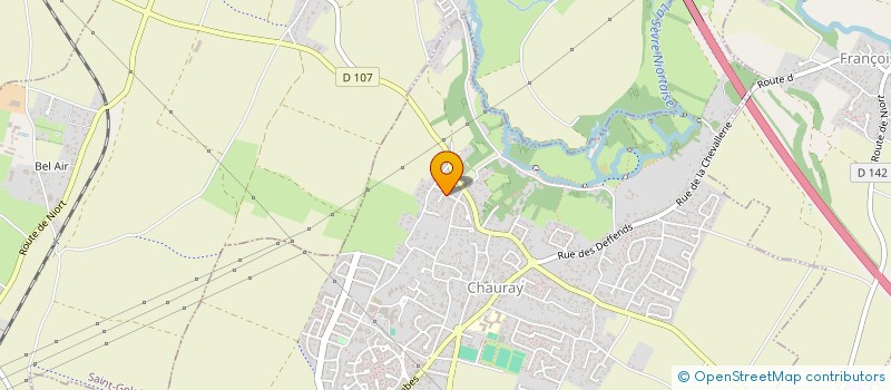 localisation de l'entreprise COMITE D'ENTREPRISE CAMIF  CHAURAY