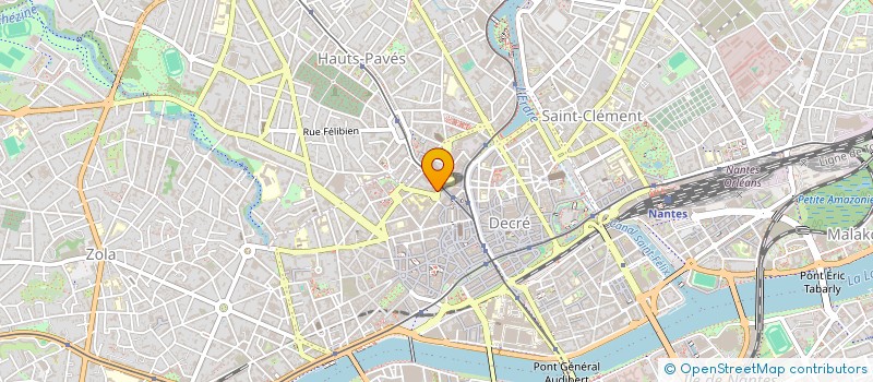 localisation de l'entreprise COMITE D ENTREPRISE CARSAT PAYS DE LA LOIRE à NANTES