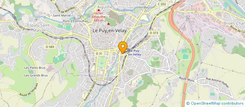 localisation de l'entreprise COMITE D ENTREPRISE CASINO  LE PUY-EN-VELAY