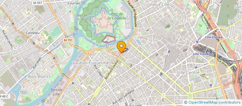 localisation de l'entreprise COMITE D ENTREPRISE CAVCIC à LILLE