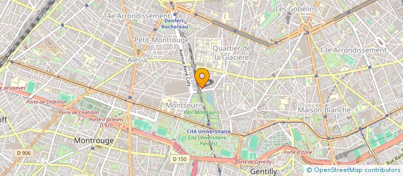 localisation de l'entreprise COMITE D ENTREPRISE  CNAF  PARIS