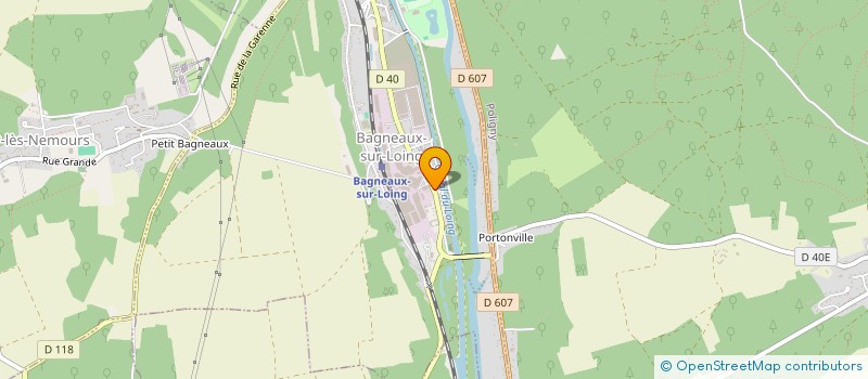 localisation de l'entreprise COMITE D'ENTREPRISE CORNING à BAGNEAUX-SUR-LOING