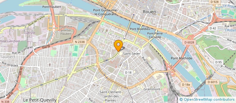 localisation de l'entreprise COMITE D'ENTREPRISE CPAM à ROUEN