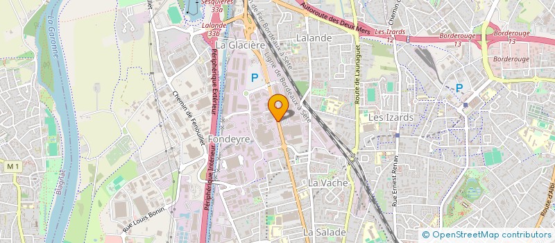 localisation de l'entreprise COMITE D'ENTREPRISE DE 3A à TOULOUSE