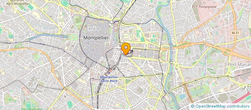 localisation de l'entreprise COMITE D ENTREPRISE DE L ADMR AM HERAULT à MONTPELLIER