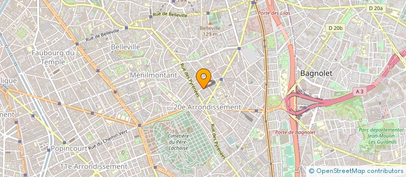 localisation de l'entreprise COMITE D ENTREPRISE DE L ASSOCIATION DES CITES DU SECOURS CATHOLIQUE  PARIS