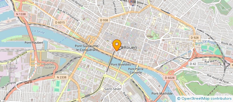localisation de l'entreprise COMITE D'ENTREPRISE DE L'OPERA DE ROUEN HAUTE-NORMANDIE à ROUEN