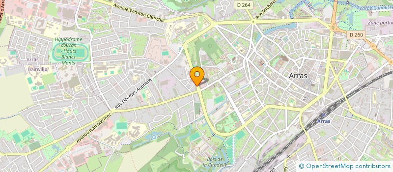 localisation de l'entreprise COMITE D ENTREPRISE DE  L URSSAF ARRAS DOUAI à ARRAS