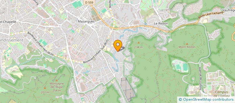 localisation de l'entreprise COMITE D'ENTREPRISE DE LA CLINIQUE EMERAUDE à MARSEILLE