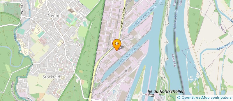 localisation de l'entreprise COMITE D ENTREPRISE DE LA SIL FALA à STRASBOURG