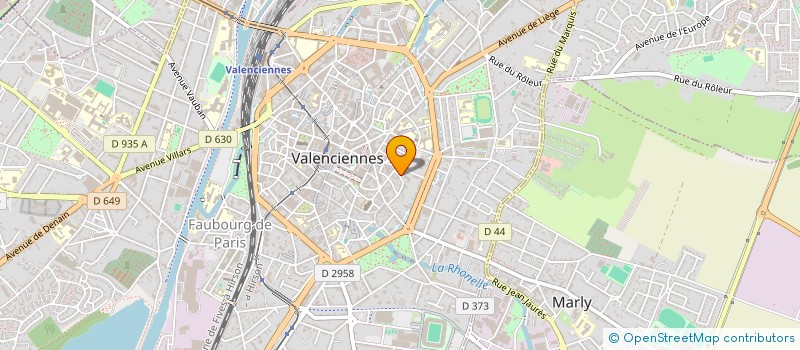 localisation de l'entreprise COMITE D ENTREPRISE DE UPAC VALENCIENNES à VALENCIENNES