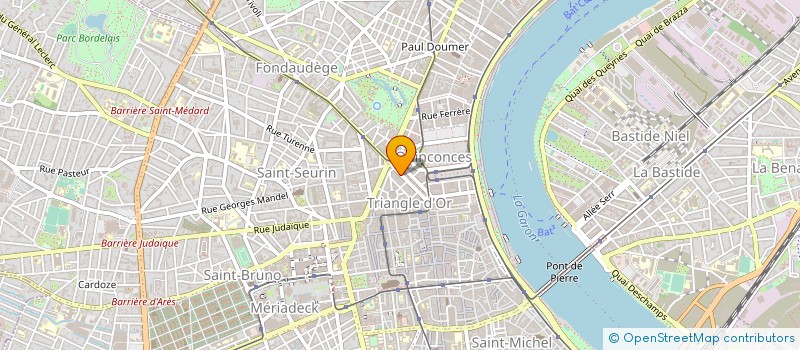 localisation de l'entreprise COMITE D ENTREPRISE DE VENTORIS à BORDEAUX
