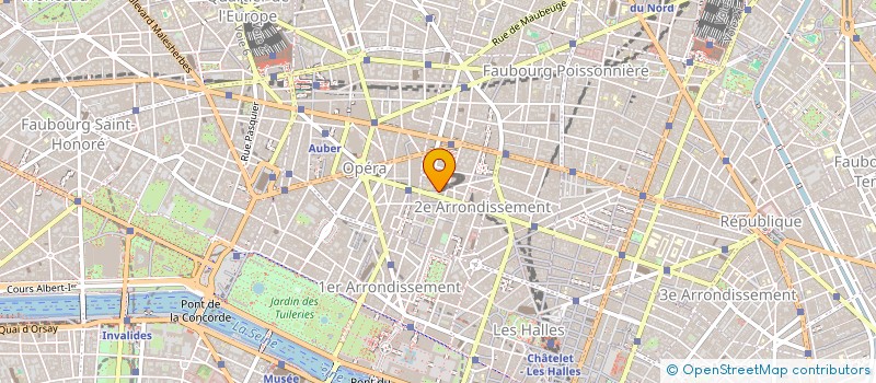 localisation de l'entreprise COMITE D'ENTREPRISE DISBF DFSF FMS à PARIS