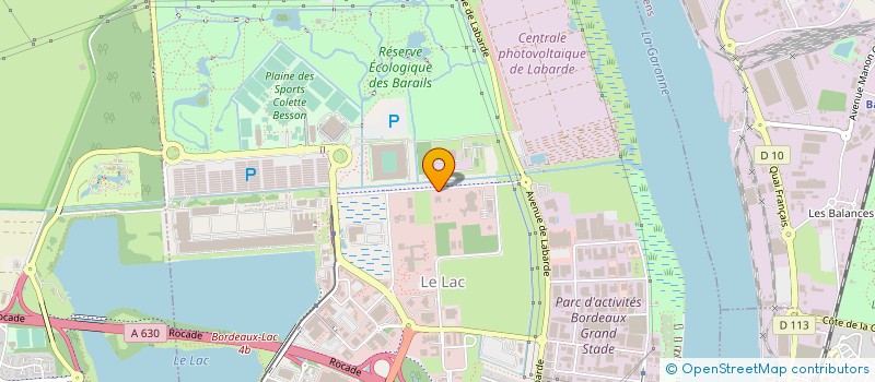 localisation de l'entreprise COMITE D ENTREPRISE DOMOFRANCE à BORDEAUX