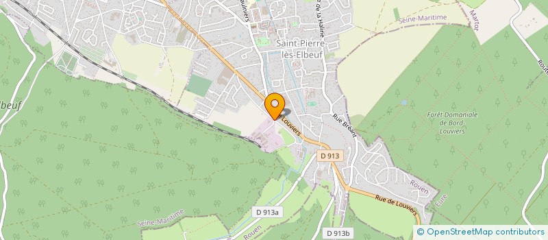 localisation de l'entreprise COMITE D'ENTREPRISE E&S CHIMIE  SAINT-PIERRE-LES-ELBEUF