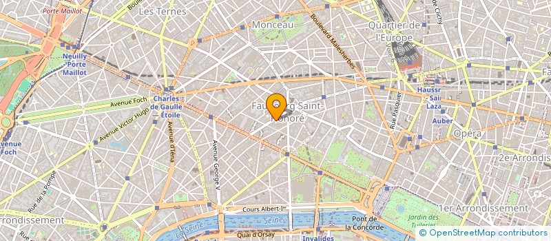 localisation de l'entreprise COMITE D'ENTREPRISE EFP  PARIS