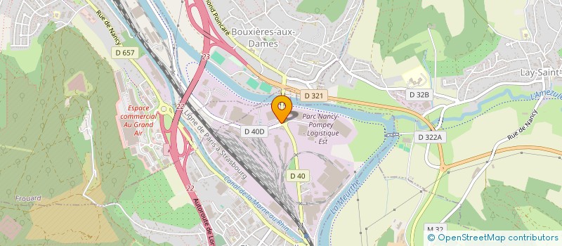 localisation de l'entreprise COMITE D'ENTREPRISE GE ENERGY  CHAMPIGNEULLES