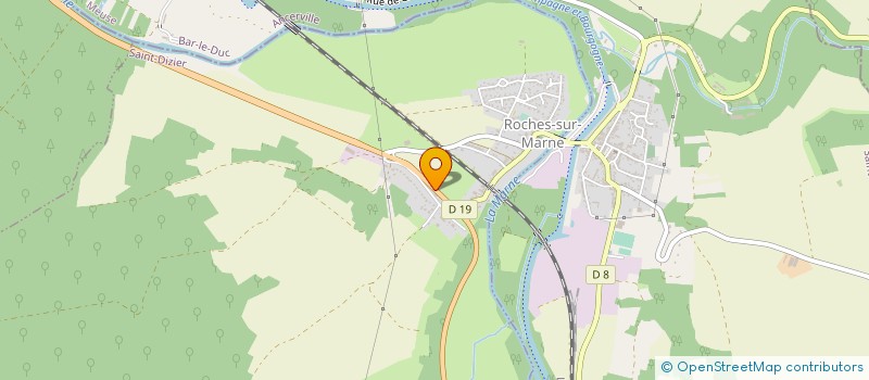 localisation de l'entreprise COMITE D'ENTREPRISE GIRAUD CHAMP ARDENNE à ROCHES-SUR-MARNE