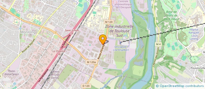localisation de l'entreprise COMITE D'ENTREPRISE HYDRO ALUMINIUM TOULOUSE à TOULOUSE